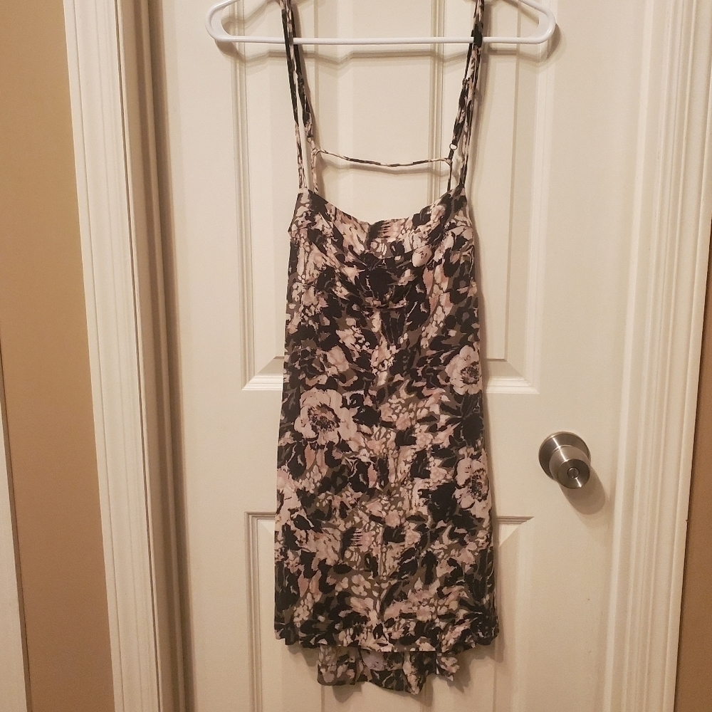Intimately People Floral Dress Green and Pink Size Small - Picture 3 of 7